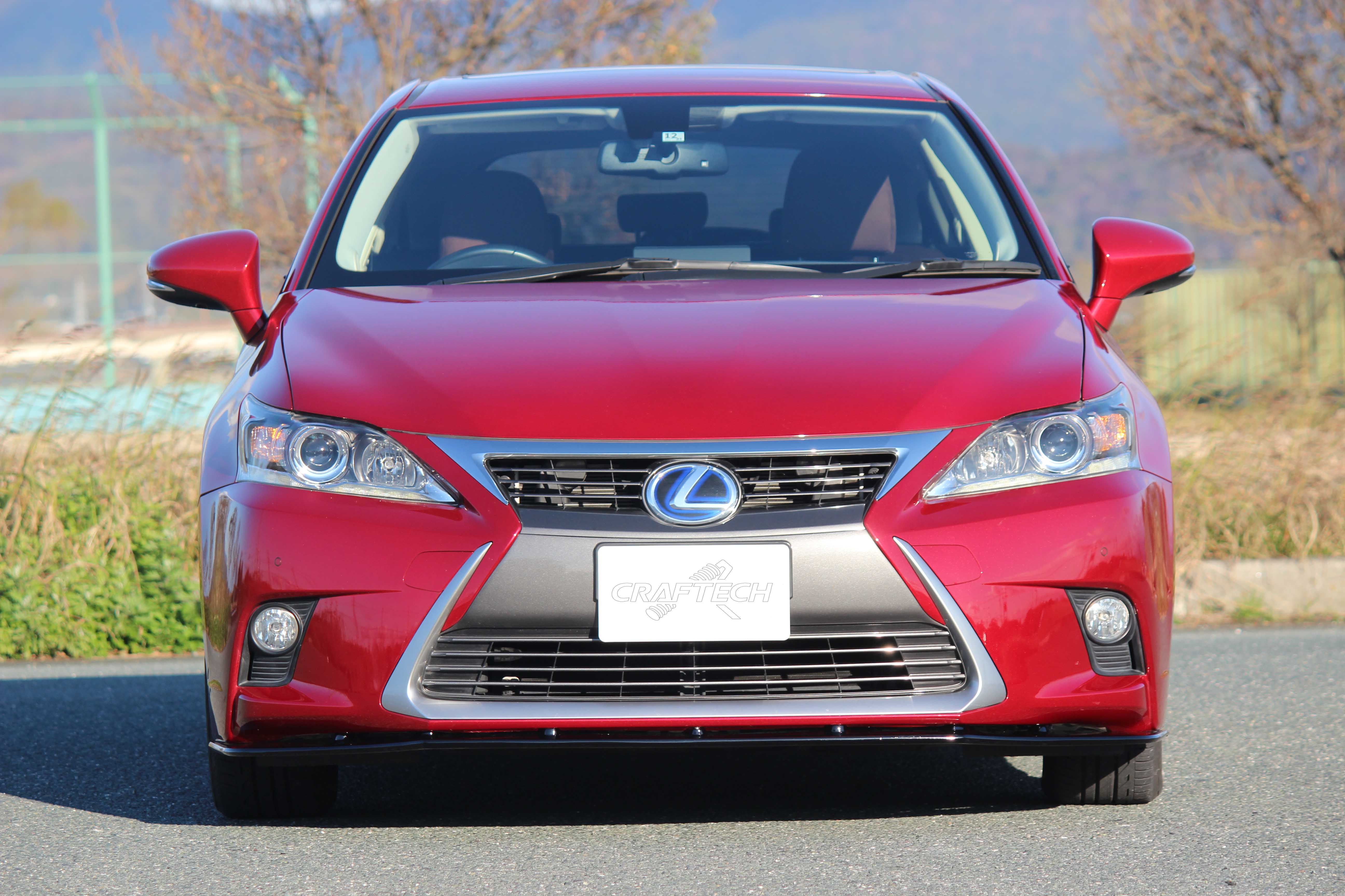 ★NEWアイテム★Lexus ct200h用の フロントリップスポイラー